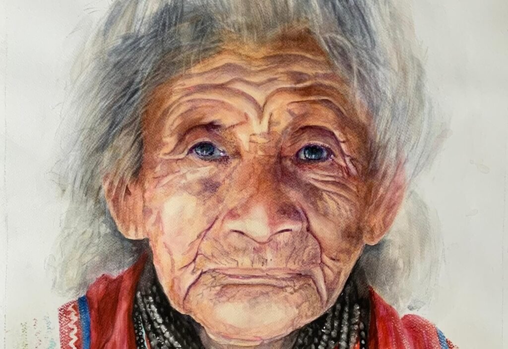 Sheila TAYLOR - Waheenee 76 x 56 cm