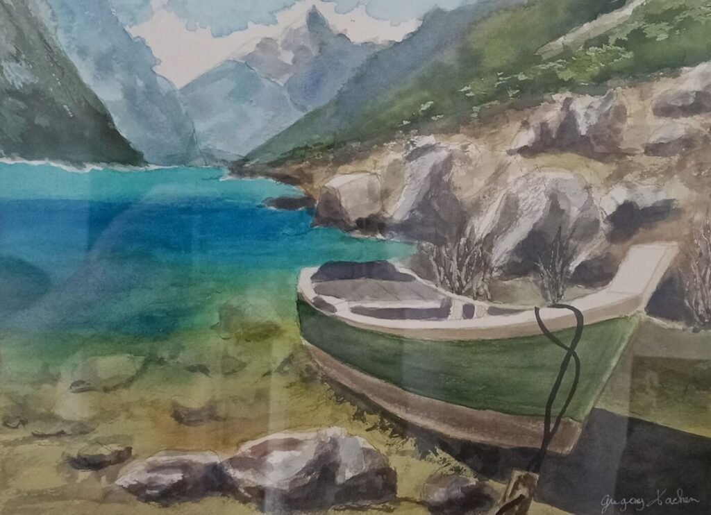 Gregory TACHEN - Peru Cordillera Blanca 28 x 38 cm