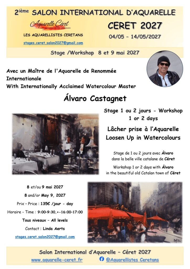 Affiche du stage de Álvaro Castagnet