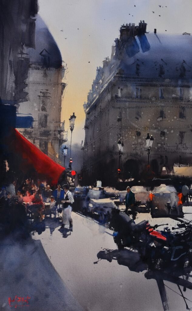 Aquarelle d’Álvaro Castagnet