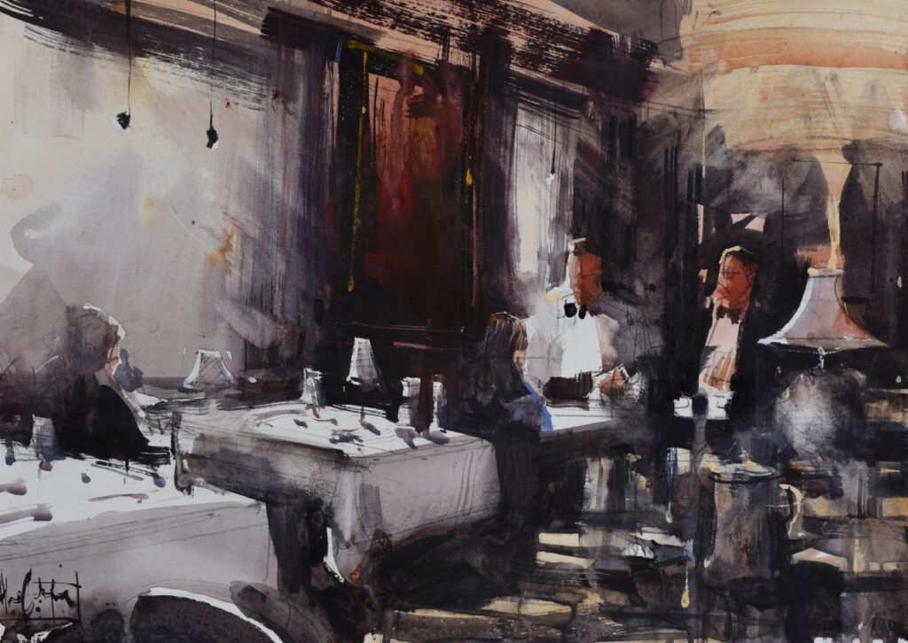 Aquarelle d’Álvaro Castagnet