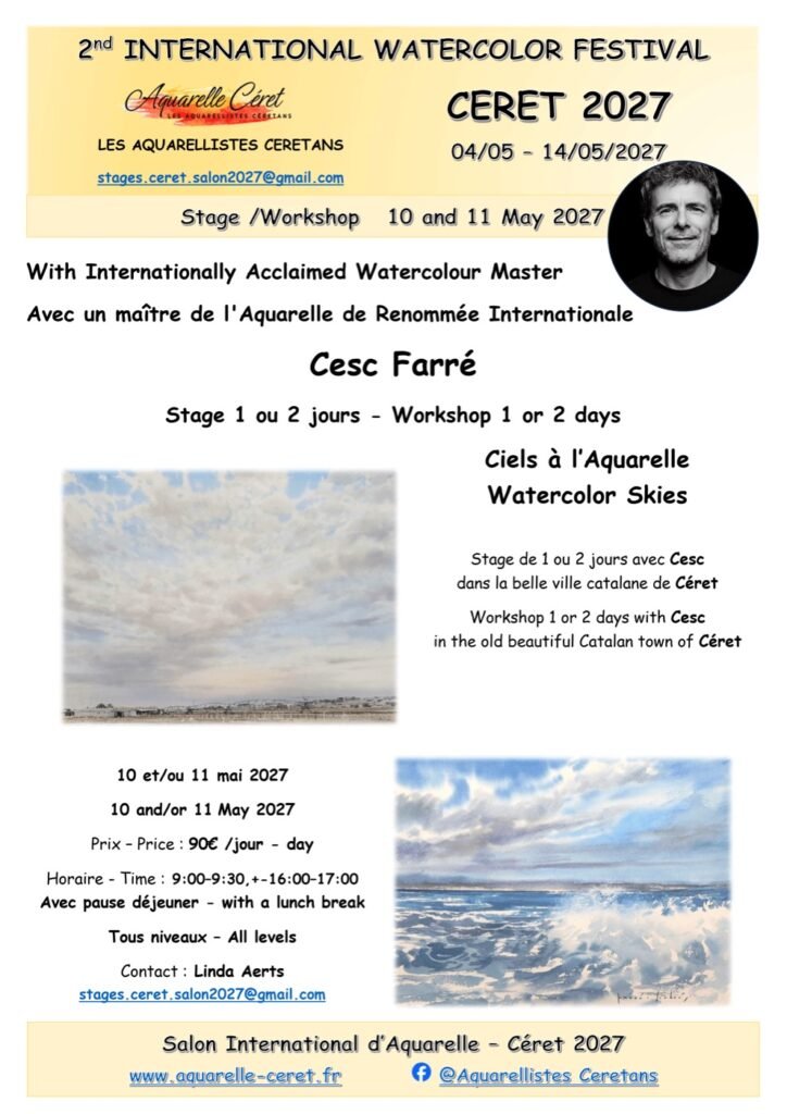 Workshop poster for Cesc Farré