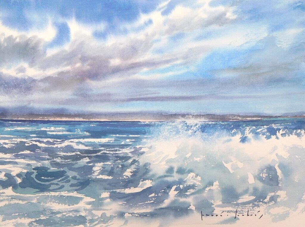 Aquarelle de Cesc Farré