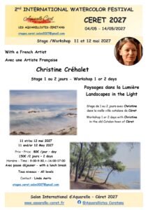 Workshop poster “Landscape & Nature” — Christine Créhalet