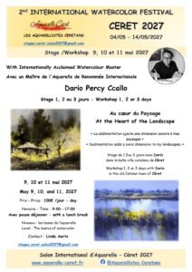 Workshop poster “At the Heart of the Landscape” — Darío Percy Ccallo