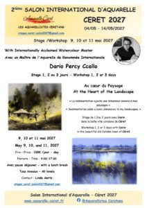 Affiche du stage « Au cœur du paysage » — Darío Percy Ccallo
