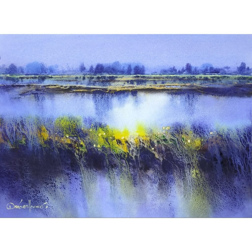 Aquarelle de Darío Percy Ccallo