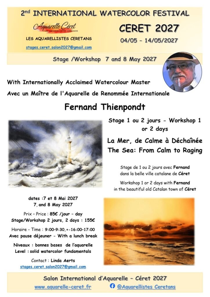Workshop poster for Fernand Thienpondt