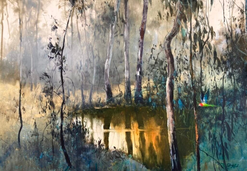 Pond, Tambourine Mountain — Herman Pekel