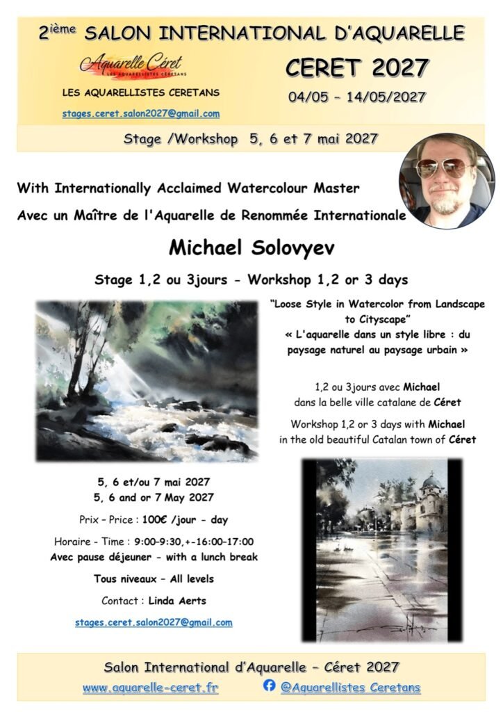 Affiche du stage de Michael Solovyev