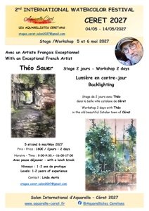 Workshop poster “Landscapes – Light” — Théo Sauer