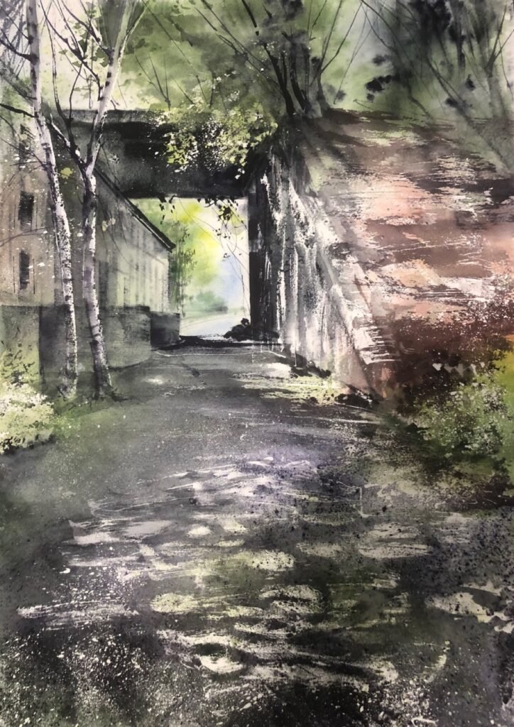 Aquarelle de Théo Sauer