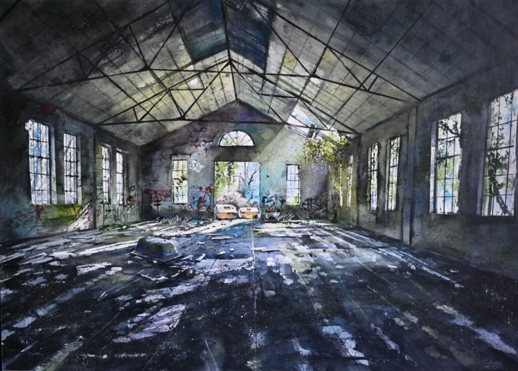 Aquarelle de Théo Sauer