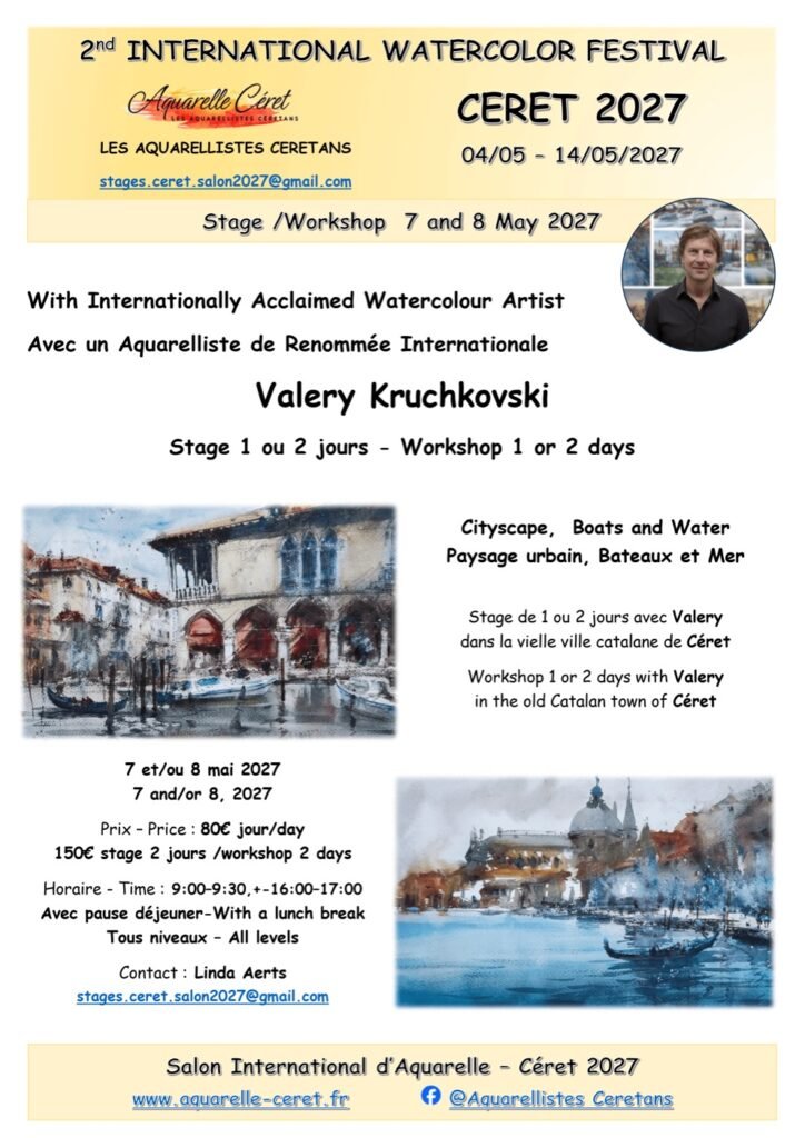Workshop poster for Valery Kruchkovski