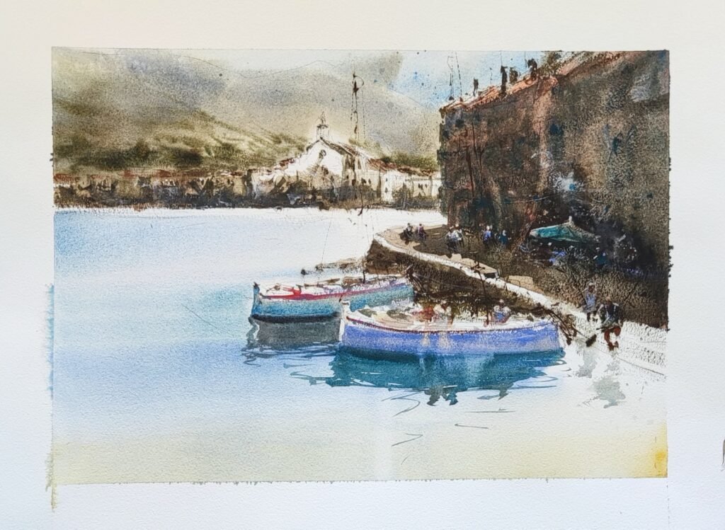 Aquarelle de Valery Kruchkovski